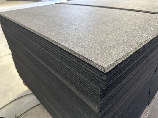 Customized PET Square Acoustic Panels Sound Absorption For Cinema Recording Room