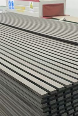 Modern Interior Wood Akupanel Grey Oak Acoustic Wooden Slat Wall Panels