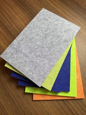 Sound Deadening Square Acoustic Panels Felt Pet Polyester Fiber Acoustic Board