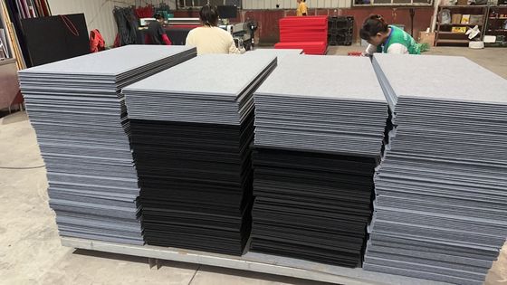 Highly Effective Sound Absorption 100% PET Acoustic Panel Coverage Efficiency Felt Acoustic Panel