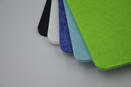 Contemporary Hotel Square Acoustic Panels Polyester Fiber Sound Absorbing Board