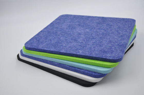 PET Board Polyester Acoustic Square Sound Panels Office Sound Proofing Boards For Walls