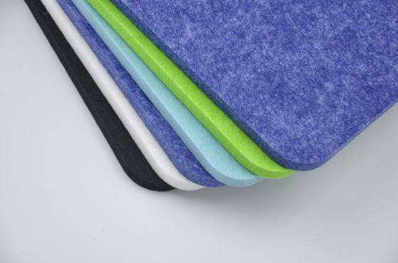PET Square Acoustic Panels Soundproof Acoustic Felt Wall Panels For Office Home