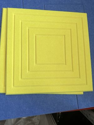 Polyester Fiber Carved Wall Soundproof Acoustic Sound Proofing Boards