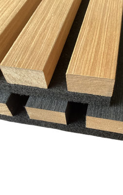 3 Sided Veneer Luxury Wood Akupanel Sound Proof Wood Slat Acoustic Wall Panels