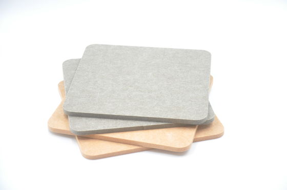 Art PET Polyester Fiber Sound Absorbing Board Acoustic Panel 1650gsm 1800gsm