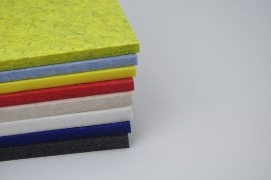 Noise Cancelling Square Acoustic Panels PET Felt Sound Absorbing Acoustic Panel