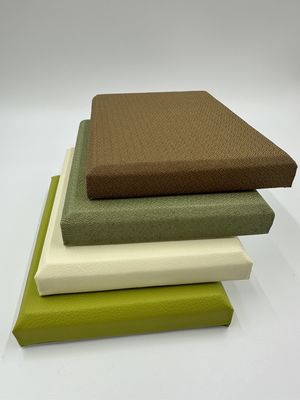 Fiberglass Polyester Fiber Fabric Wrapped Acoustic Panels For Home Theater