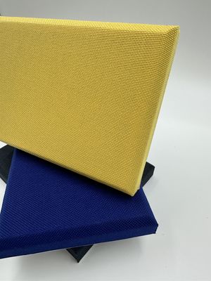 Fiberglass Polyester Fiber Fabric Wrapped Acoustic Panels For Home Theater