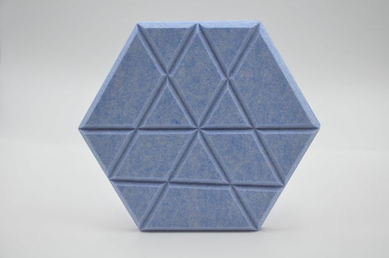 Customized PET Hexagon Acoustic Panel Noise Reduction For Commercial Spaces