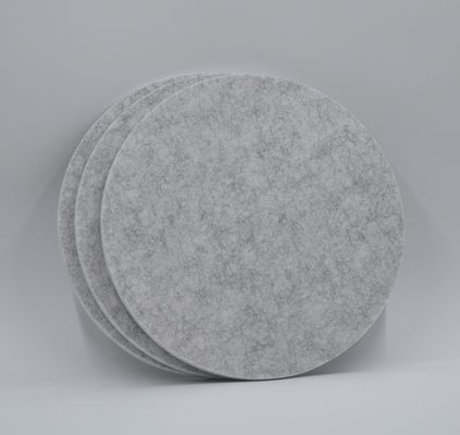 Auditorium Soundproof Round Acoustic Panels Fire Retardant Acoustic Cinema Wall Panels