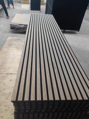 Soundproofing Acoustic Panels Wood Slats Wood Oak Sound Absorbing Board
