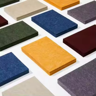100% PET Acoustic Panel Coverage Efficiency Felt Acoustic Panel Custom Size Color