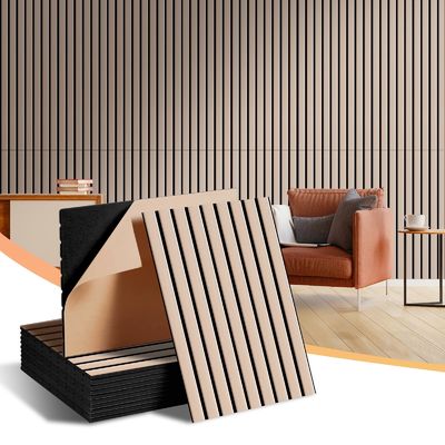 Akupanel Wood Wall Soundproof Panels Effortless Fit Tailored Acoustic Designs​