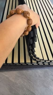 Wood Flexible Curved Slatted Wall Cladding Panel For Interior Noise Control And Natural Wood Aesthetics