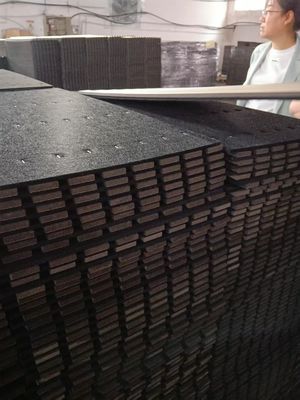Architectural Wooden Acoustic Baffle Panel With Fire Resistant And Moisture Proof Core