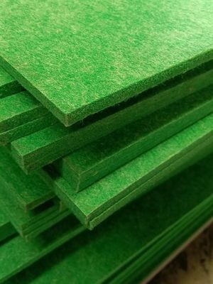 Recycled PET Acoustic Wall Panels 9mm Soundproof Polyester Fiber Boards For Interior Design