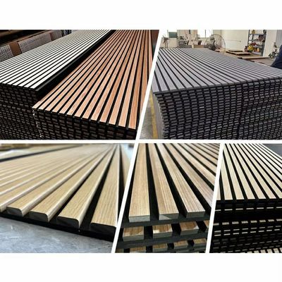 Smooth Slate Design Wood Akupanel for Cutting-Edge Technology in Noise Reduction and Reverb Control