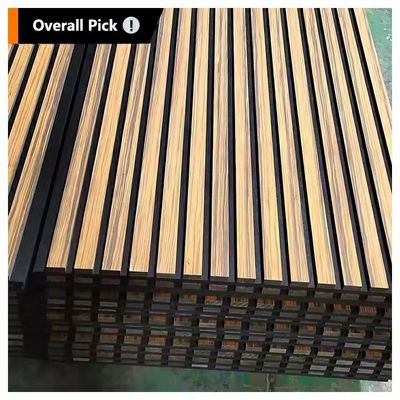 Soundproofing Wood Akupanel Acoustic Solutions with Real Wood Veneer and Veneer MDF PET Construction