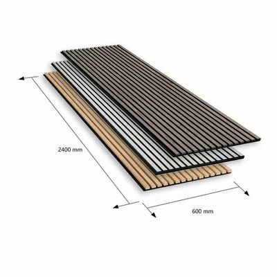 Veneer MDF PET Sound Absorbing Wood Panels Advanced Acoustic Engineering for Noise Reduction and Reverb Control