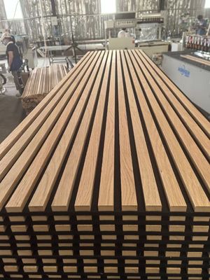 Deals B2B Exclusive PVC Wood Akupanel Acoustic Wall Panels Grade E0 Environmental Protection Soundproofing