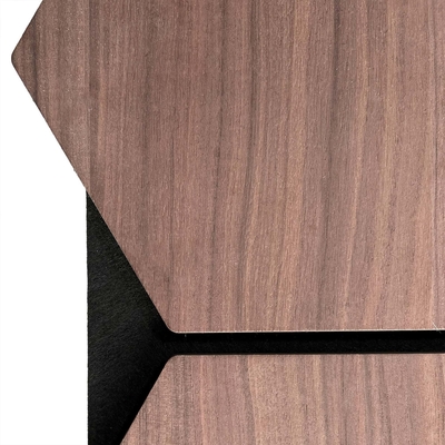 Modern 3D design of sound-insulating hexagonal soundproof wall panels for sound insulation