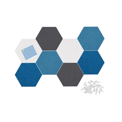 The PET material has excellent fireproof properties. The installation method is convenient and allows for customized patterns. It is also a soundproof board that can be joined together.