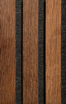 A kind of wooden soundproof board with multiple sizes available for customization and excellent sound absorption effect