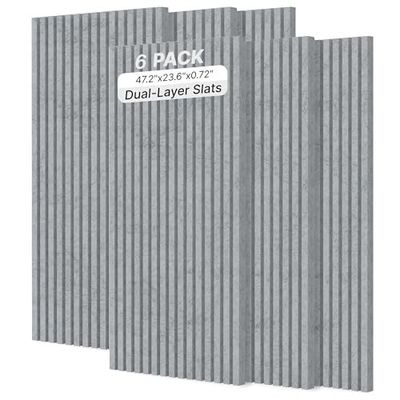 PET Slat Acoustic Panels Vs AKUPANEL