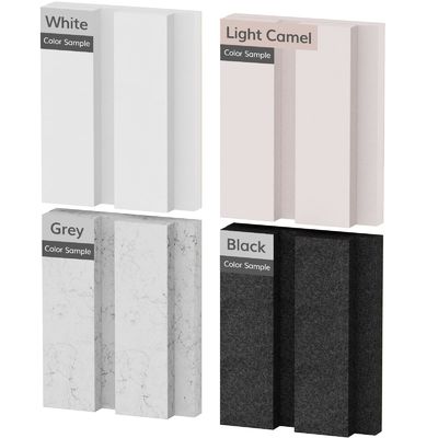 Modern Eco-Friendly PET Acoustic Panels Double-Layer Polyester Fiber Sound Insulation Board for Hotel Use Graphic Design