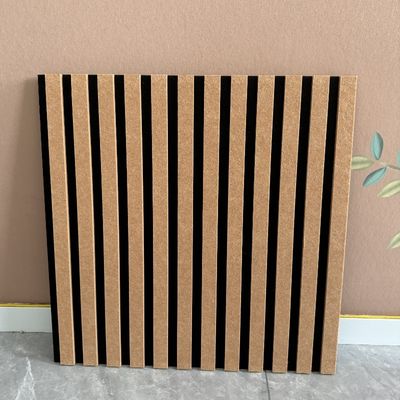Factory Price Modern Akupanel 3D Design PET Acoustic Slat Wall Panels