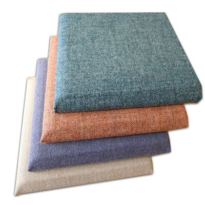 Fabric Wrapped Acousitc Panel Indoor Wall Panel Fiberglass For Cinema Home Hotel Professional Sound Control