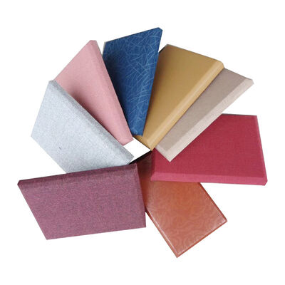 KDL-FW001 Fiberglass Fabric Wrapped Acoustic Panel 1200x600mm High NRC 0.95 E1 Grade A1 Fire-Rated for Office Conference Room