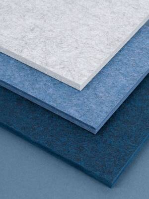 High NRC ≥0.85 Polyester Acoustic Panel for Noise Reduction E1 Grade Low Formaldehyde Polyester Acoustic Panels