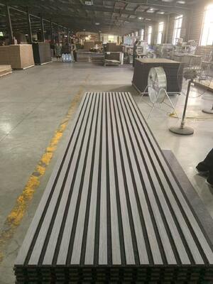 Wooden Acoustic MDF Composite Akupanel Wall Interior Decoration Akustik Panel