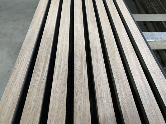 Office Used Soundproof Materials Density Board Factory Slatted Home Theatre Acoustic Wall Panel