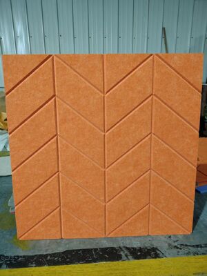 Carved Hot Selling Good Quality Felt Soundproof Decorative PET Sound Absorbing Acoustic Panels