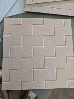 Carved Hot Selling Good Quality Felt Soundproof Decorative PET Sound Absorbing Acoustic Panels
