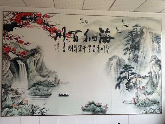 Thermal Transfer Customized Acoustic Panels PET High Definition Printed Acoustic Panels