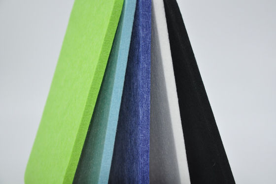 Colorful Flat Sound Proof Acoustic Panel PET Fire Retardant Studio Soundproofing Panels