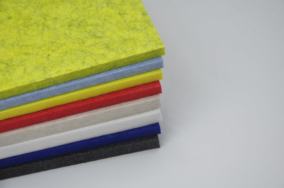 PET Acoustic Noise Cancelling Panels Felt Sound Absorption Wall Panel 1650gsm 1800gsm
