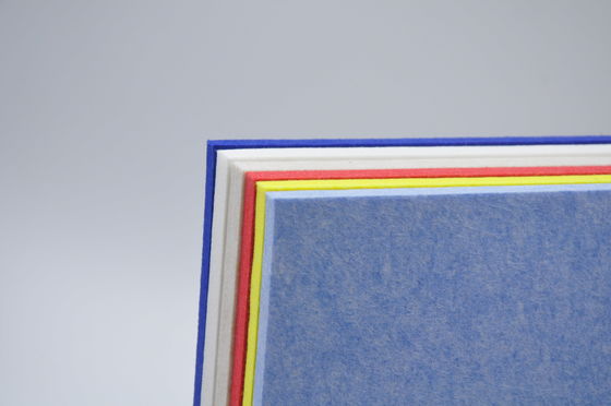 Fire Retardant Eco Friendly Square Acoustic Panels Noise Absorption Sound Proof Boards