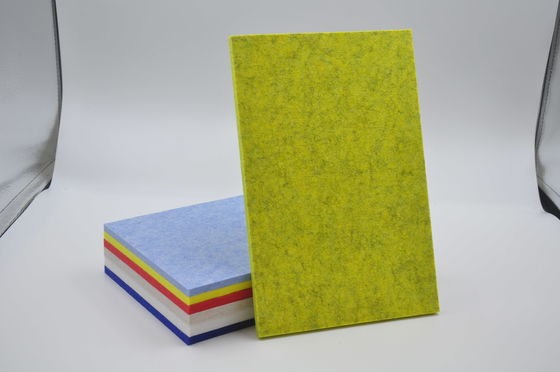 9mm Pet Polyester Fiber Acoustic Wall Tiles For Office And Meeting Room
