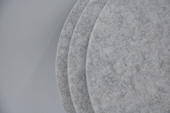 Auditorium Soundproof Round Acoustic Panels Fire Retardant Acoustic Cinema Wall Panels