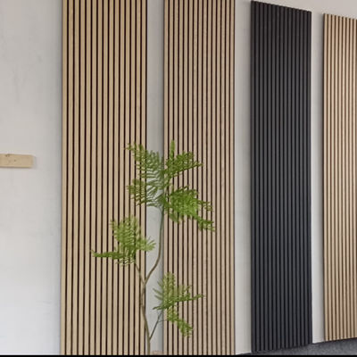 Experience Perfect Fusion of Style and Acoustic Absorption with Catilan Wood Akupanel in Space