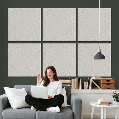 Modern Design Acoustic Panel with PET Material 1-Year Warranty for School Auditorium Theater and Hotel Use