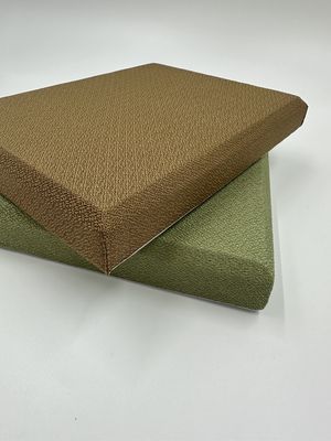 A fiberglass soft panel sound-absorbing board with fireproof function and a sound insulation effect of over 90%