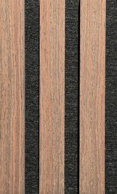 A kind of wooden soundproof board with multiple sizes available for customization and excellent sound absorption effect
