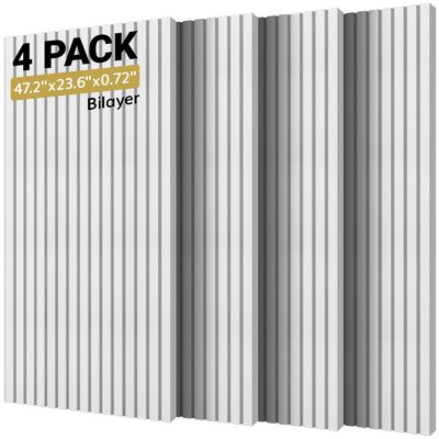 Modern Eco-Friendly PET Acoustic Panels Double-Layer Polyester Fiber Sound Insulation Board for Hotel Use Graphic Design