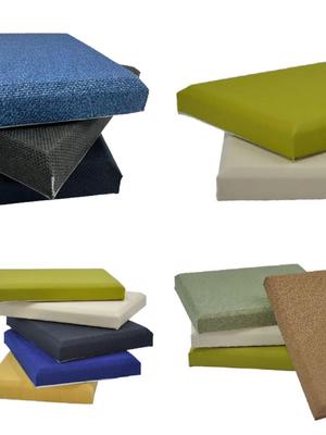 A fiberglass soft panel sound-absorbing board with fireproof function and a sound insulation effect of over 90%
